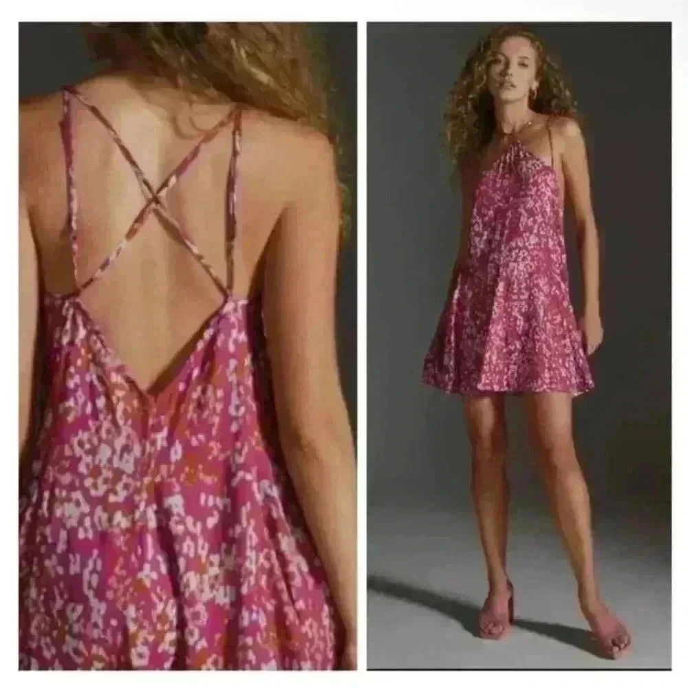 Anthropologie NWT Sheer dress/cover up XXS